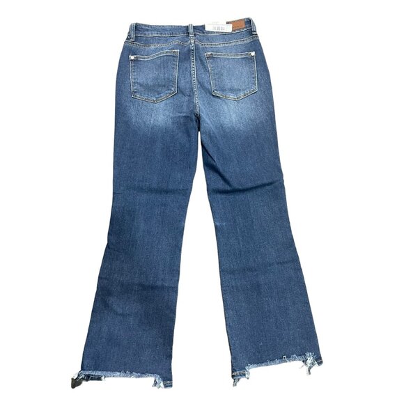 Judy Blue  Medium Wash Mid Rise Cropped Boot Jeans - Picture 2 of 6